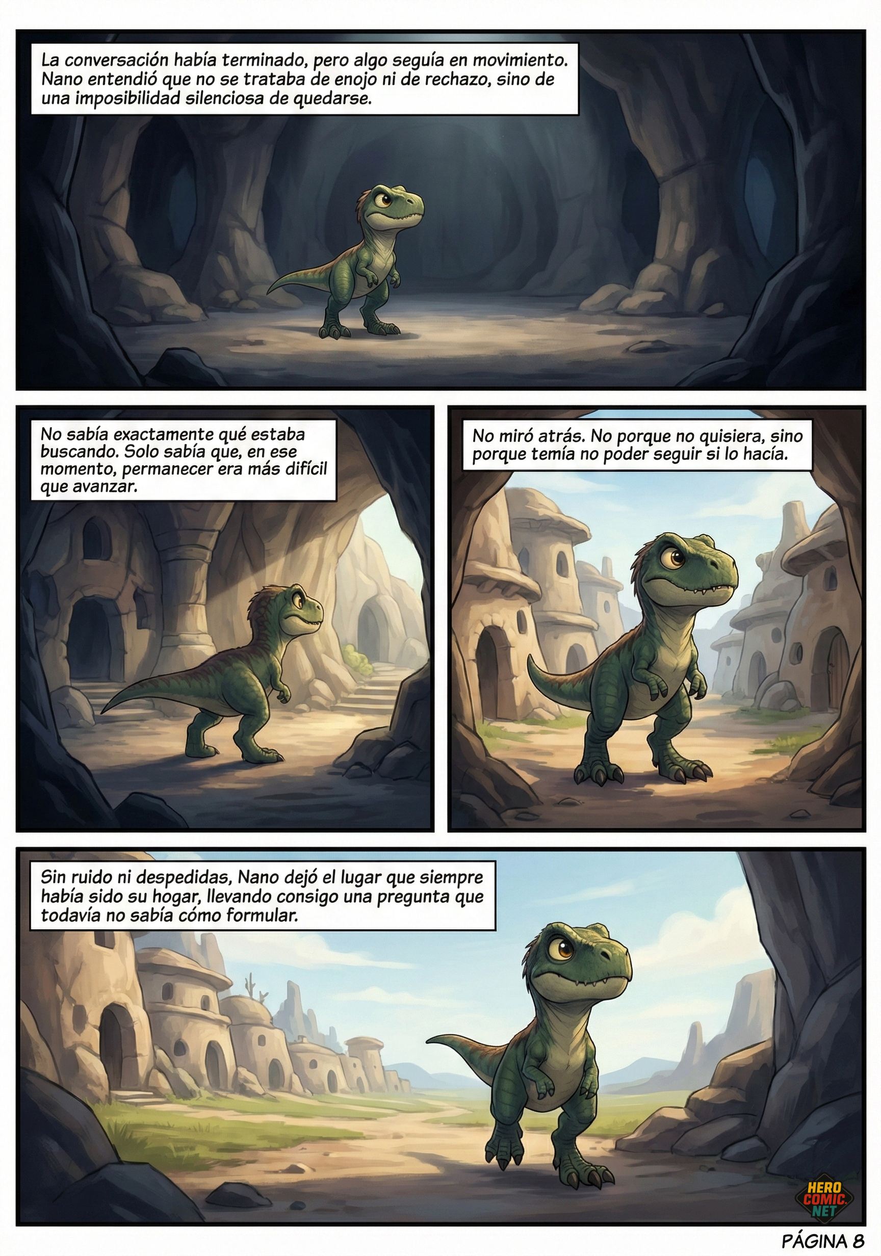 La partida - Nano deja su hogar