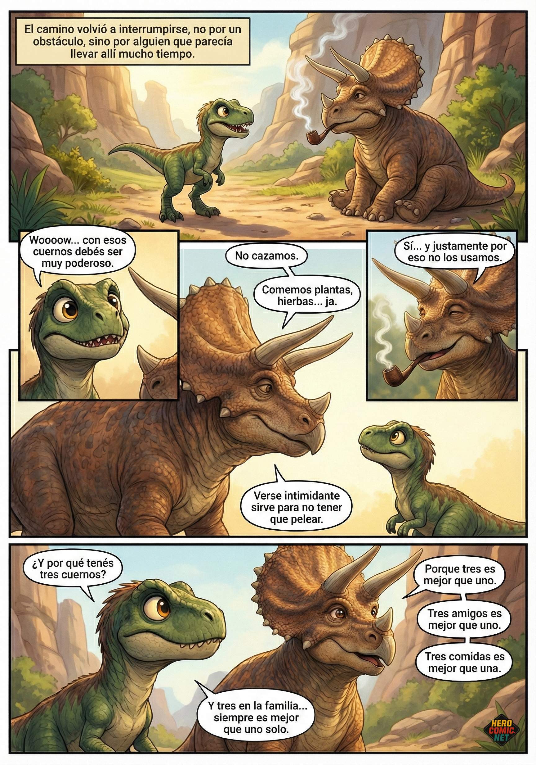 El Triceratops - Verse intimidante para no pelear