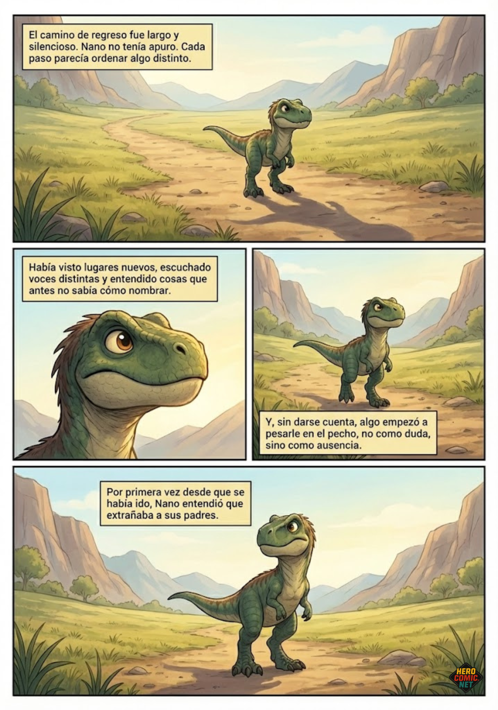 El camino de regreso - Nano extraña a sus padres