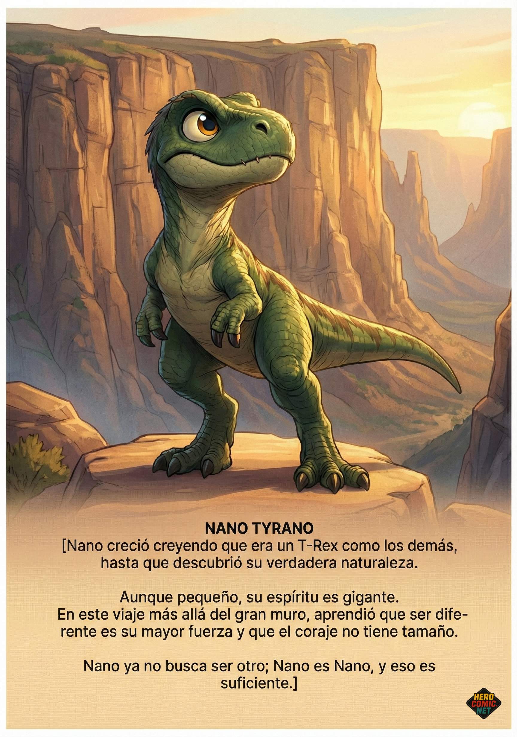Nano Tyrano - Final - Nano es Nano, y eso es suficiente