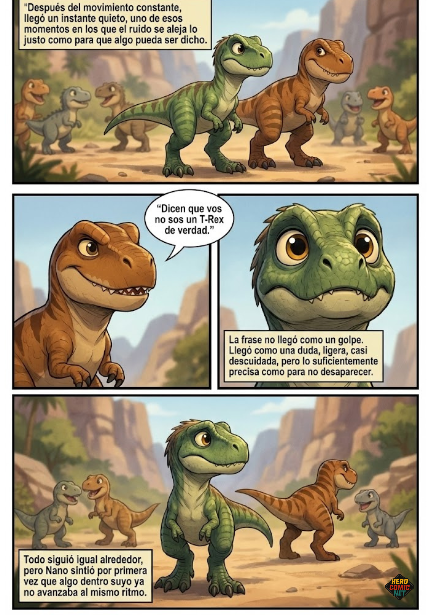 El momento de la duda - No sos un T-Rex de verdad